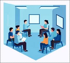 Session de formation en groupe